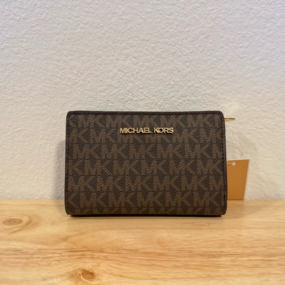 Michael Kors Bi-fold wallet - medium - brown - Picture 1 of 5